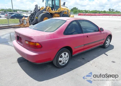 1995 Honda Civic Ex from USA, damaged, VIN 2HGEJ112XSH519985
